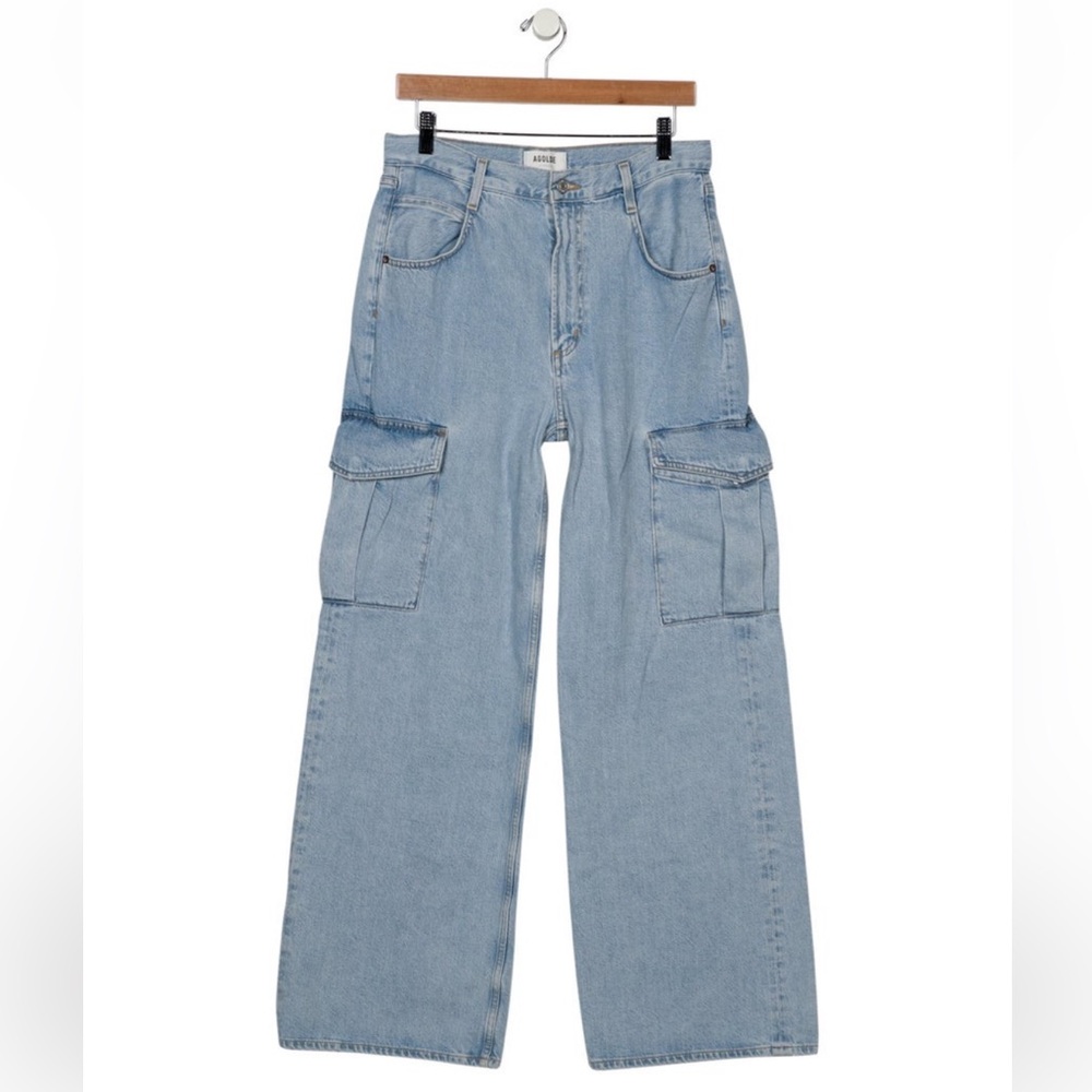Agolde Light Wash Denim Pants